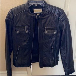 Micheal Kors leather jacket size small